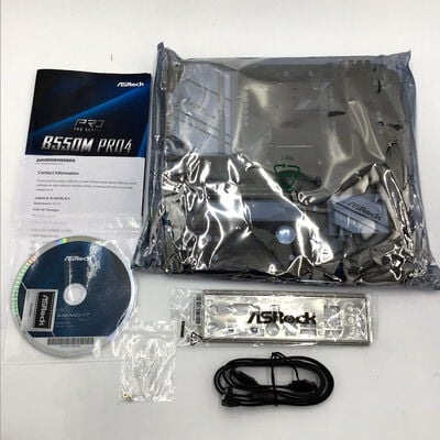 【白山FM松任店】中古  ASRock B550M Pro4 (B550 AM4 mATX DDR4) 142938 