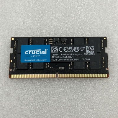 【新潟店】中古  PC5-44800 16GB ノート用 178698 