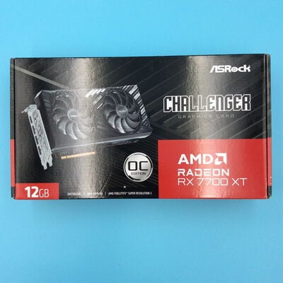 【秋葉原本店】中古  ASRock RX7700XT CL 12GO RX7700XT Challenger OC (RX7700XT 12G) 162739 