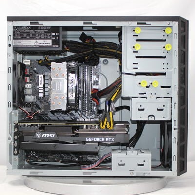 【通販センター】中古  インバースネット FRONTIER(Intel Core i9 10900K/16GB DDR4 (PC4)/SSD500GB/なし/NVIDIA GeForce RTX 3080 10GB/W11H64 MAR) 198143 