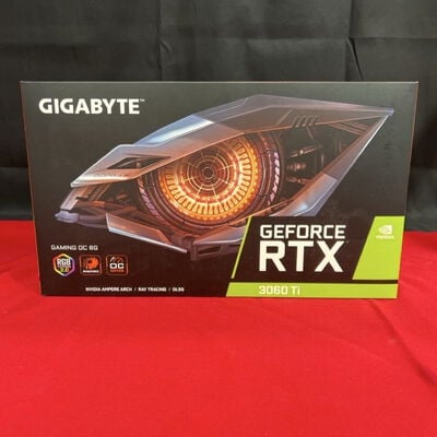 【静岡東瀬名店】中古  GIGABYTE GV-N306TGAMING OC-8GD (RTX3060Ti 8GB) 144190 