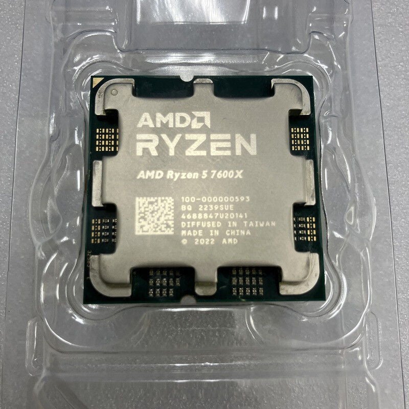 中古 AMD Ryzen 5 7600X (AM5/4.7GHz/38M/C6/T12/105W 152464