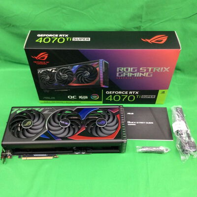【川崎店】中古  ASUS ROG-STRIX-RTX4070TIS-O16G-GAMING (RTX4070Ti SUPER 16GB) 164241 