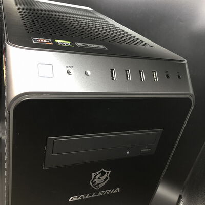 【宇都宮鶴田店】中古  THIRDWAVE GALLERIA XA7R-R37T(Ryzen 7 3700X/16GB/SSD1TB/HDD2TB/RTX3070Ti/W11H) 5280001555 
