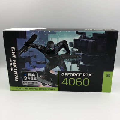 【甲府飯田店】中古  玄人志向 GG-RTX4060-E8GB/SF (RTX4060 8G) 175575 