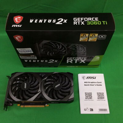 【川崎店】中古  MSI GeForce RTX 3060 Ti VENTUS 2X OCV1 (RTX3060Ti 8GB) 175518 