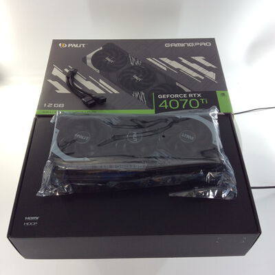 【秋葉原本店】中古  Palit NED407T019K9-1043A (RTX4070Ti 12GB) 154191 