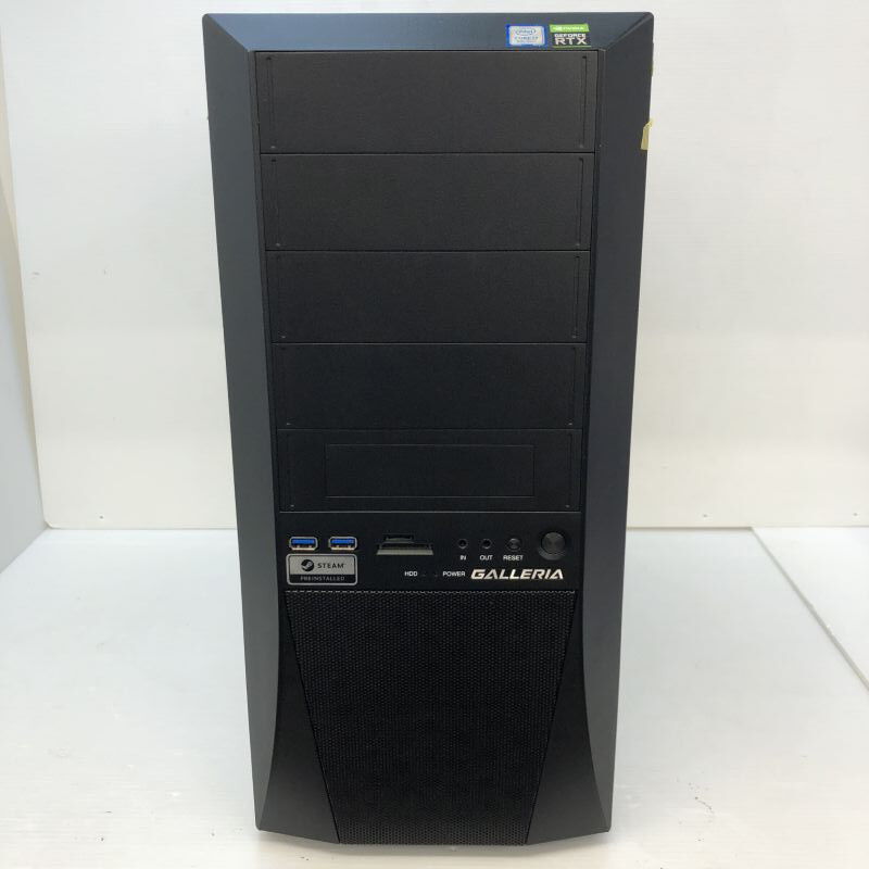 【最終値下げ】GALLERIA XF（ジャンク) 中古 GALLERIA XF(i7 9700F/16GB/SSD500GB/HDD2TB/RTX3060 12GB/W11H