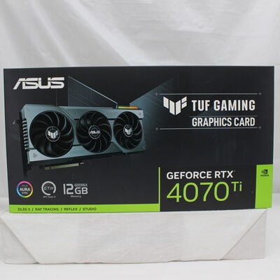 【通販センター】中古  ASUS TUF-RTX4070TI-12G-GAMING (RTX4070Ti 12GB) 154195 