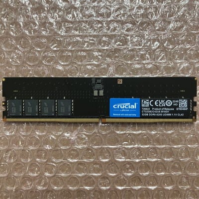 【宮崎恒久店】中古  Crucial CT32G52C42U5.M16G1(DDR5 PC5-41600 32GB) 1460026052 