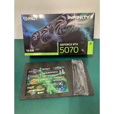 【富山本郷店】中古  Palit NE75070019K9-GB2050S (RTX5070 Infinity 3) 4760001109 