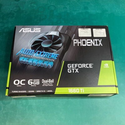 【静岡東瀬名店】中古  ASUS PH-GTX1660TI-O6G (GTX1660TI GDR6 6GB) 139069 