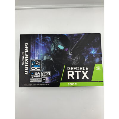 【秋葉原本店】中古  【LHR版】玄人志向 GG-RTX3060Ti-E8GB/DF/LHR (RTX3060Ti 8GB) 146431 