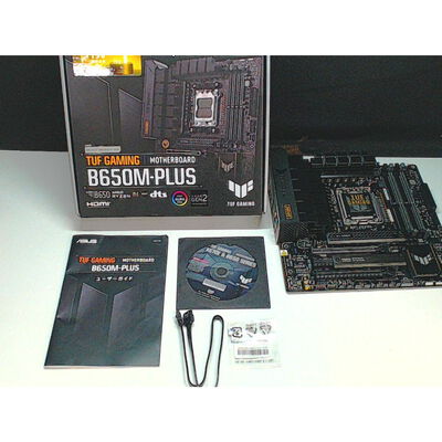 【前橋ｲﾝﾀｰｱｶﾏﾙ店】中古  ASUS TUF GAMING B650M-PLUS(B650 AM5 mATX DDR5) 4540001536 