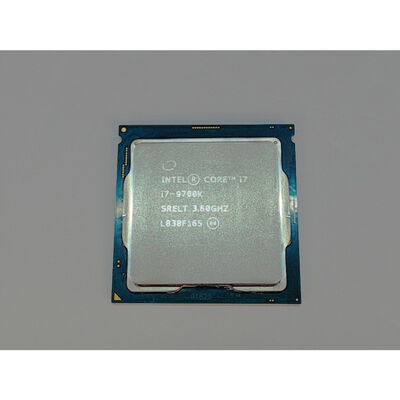 【前橋ｲﾝﾀｰｱｶﾏﾙ店】中古  INTEL Core i7 9700K (1151/3.60GHz/12M/C8/T8) 138481 