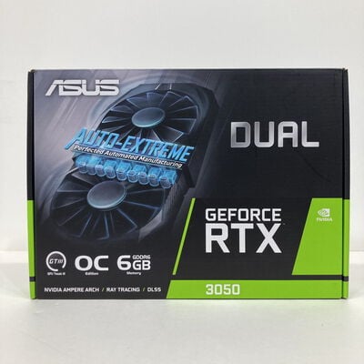 【神戸・三宮店】中古  ASUS DUAL-RTX3050-O6G (RTX3050 6GB) 3430006026 