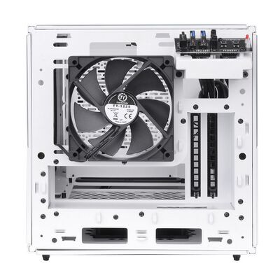 Thermaltake  The Tower 100 Snow Edition CA-1R3-00S6WN-00 (Mini-ITX ガラス ホワイト) 