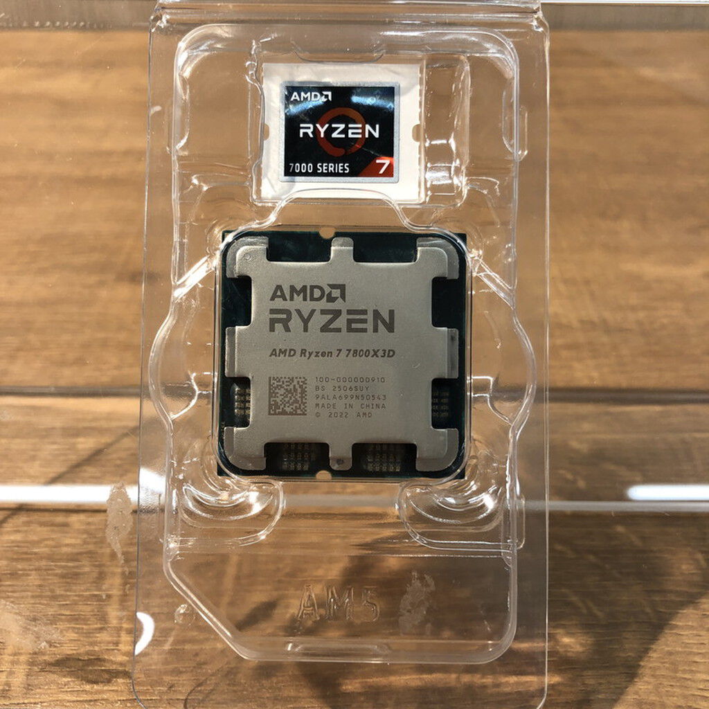 中古 AMD Ryzen 7 7800X3D (AM5/4.2/104M/C8/T16/120W) 157139