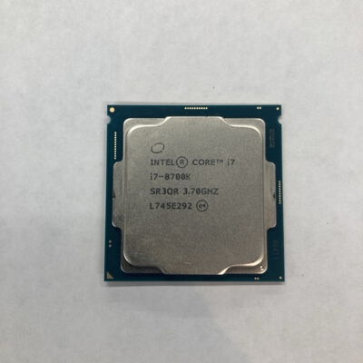 【千葉店】中古  INTEL Core i7 8700K (1151/3.70GHz/12M/C6/T12) 136197 