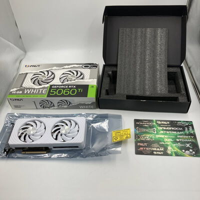 【なんば店】中古  Palit NE7506TU19T1-GB2061M (GeForce RTX 5060 Ti White OC 16GB) 201404 
