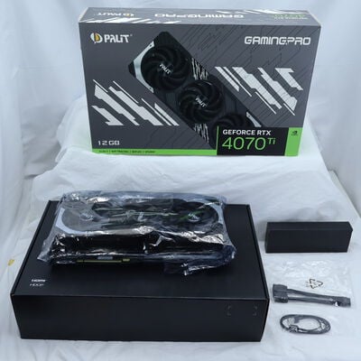 【通販センター】中古  Palit NED407T019K9-1043A (RTX4070Ti 12GB) 154191 