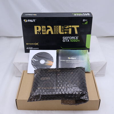 【通販センター】中古  Palit NE5105T018G1-1070F(GTX1050Ti 4G GDR5 STORMX) 133576 