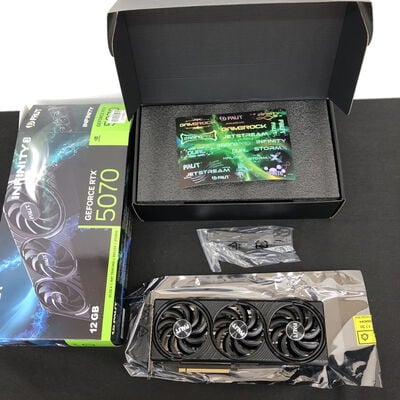 【長野稲里店】中古  Palit NE75070019K9-GB2050S (RTX5070 12GB Infinity 3) 188943 