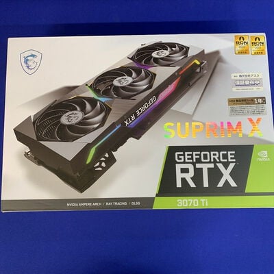 【横浜駅前店】中古  MSI GeForce RTX 3070 Ti SUPRIM X 8G 3400008594 