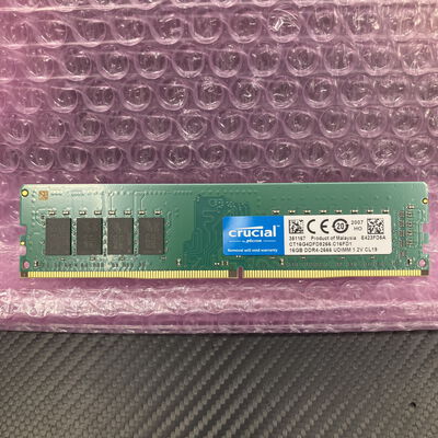 【富士青葉店】中古  PC4-21300 16GB デスクトップ用(DDR4-2666) 135638 