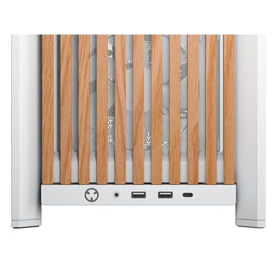 Corsair  FRAME 4000D WOOD RS White&Oak CC-9011341-WW (E-ATX ガラス ホワイト&オーク) 