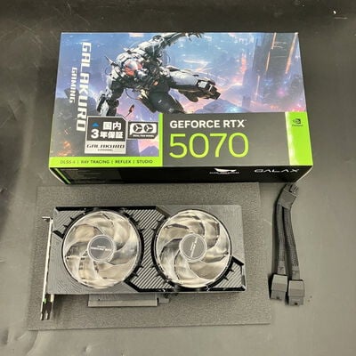 【大須店】中古  玄人志向 GG-RTX5070-E12GB/OC/DF (RTX5070 12G) 176912 