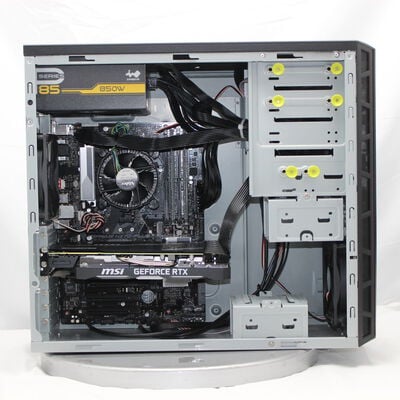 【通販センター】中古  インバースネット FRONTIER(Intel Core i7 9700F/16GB DDR4 (PC4)/SSD500GB/なし/NVIDIA GeForce RTX 2070 SUPER 8GB/W11H64 MAR) 199035 