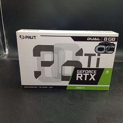 【大須店】中古  Palit RTX3060Ti Dual OC NE6306TS19P2-190AD (RTX3060Ti 8GB) 144196 