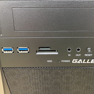 【熊本浜線店】中古  GALLERIA ZG(i9 9900K/16GB/SSD500GB/RTX2080 SUPER/W10H) 5370000289 