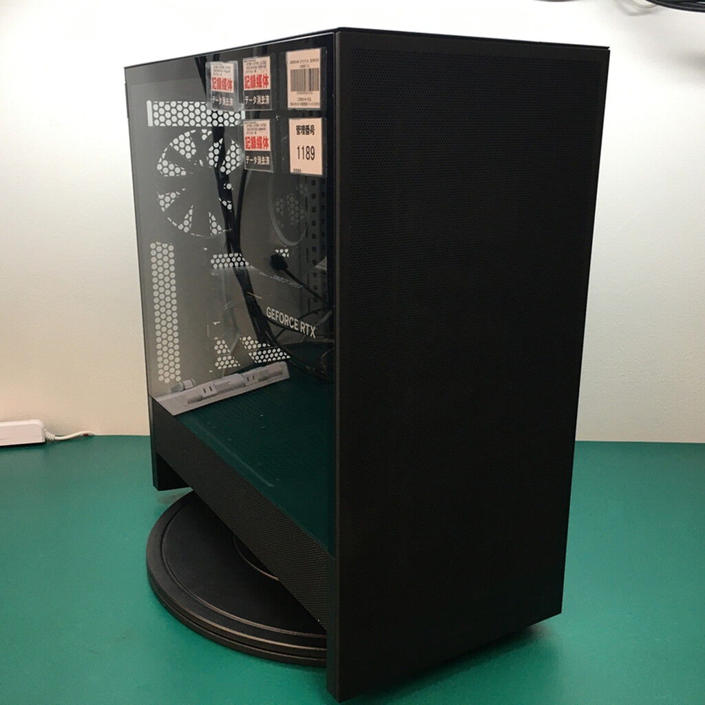 中古 オリジナル 自作PC(i9 14900KF/128GB/SSD2TB+2TB/HDD8TB/ドライブ