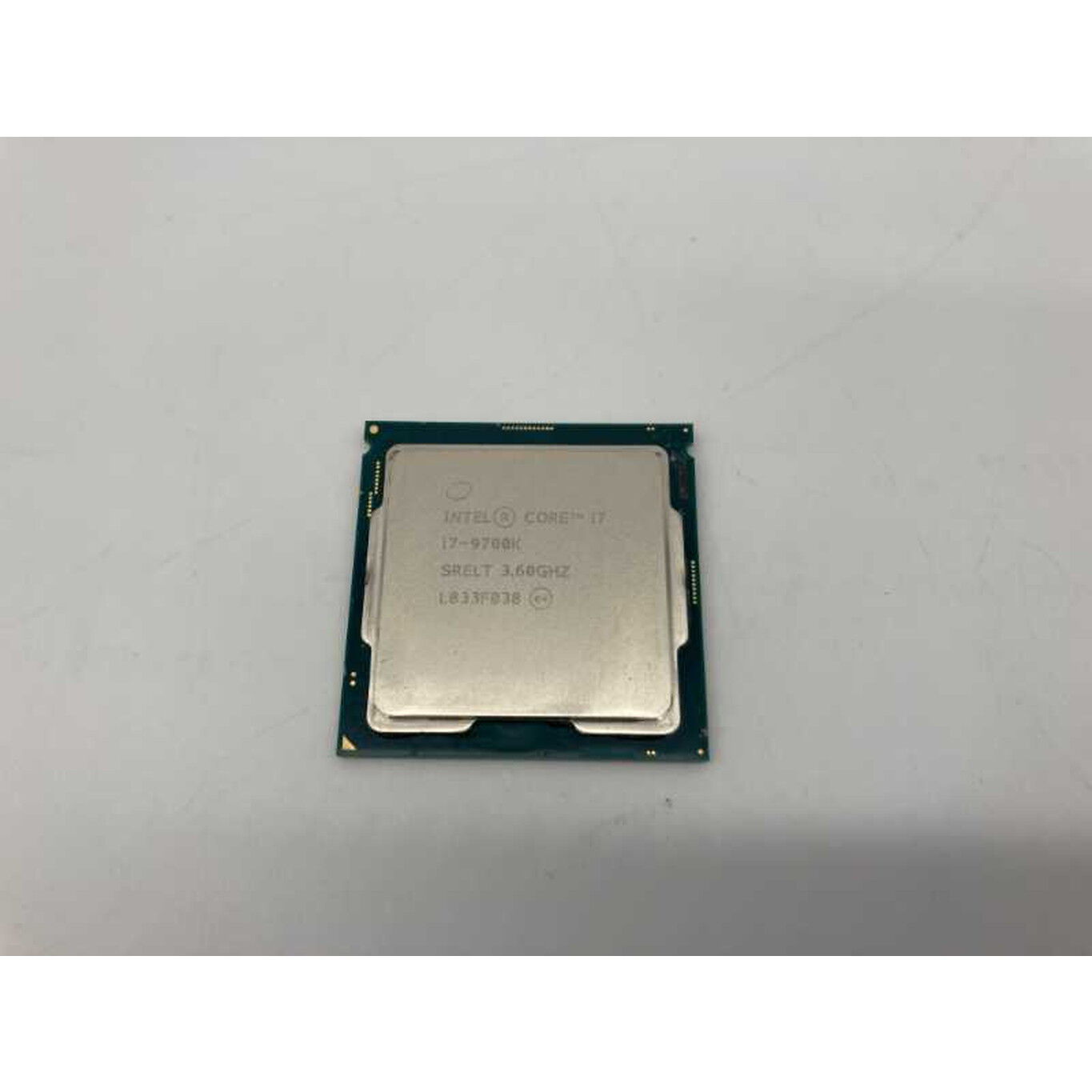 中古！Intel Core i7-9700K CPU Intel Core i7-9700K SRG15 3.60GHz 12MB 8-Core LGA1151 CPU
