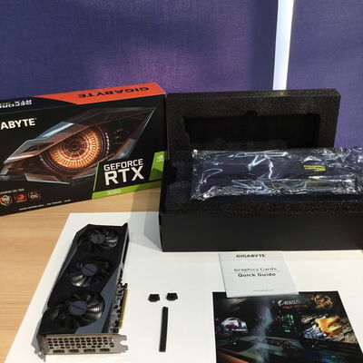 【松山環状枝松店】中古  GIGABYTE GV-N3060GAMING OC-12GD (RTX3060 12GB) 144775 