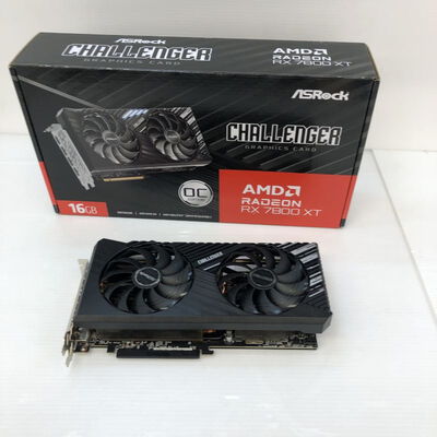 【徳島住吉店】中古  ASRock RX7800XT CL 16GO RX7800XT Challenger (RX7800XT 16GB) 5230001231 