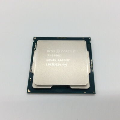 【浜松店】中古  INTEL Core i7 9700K (1151/3.60GHz/12M/C8/T8) 138481 