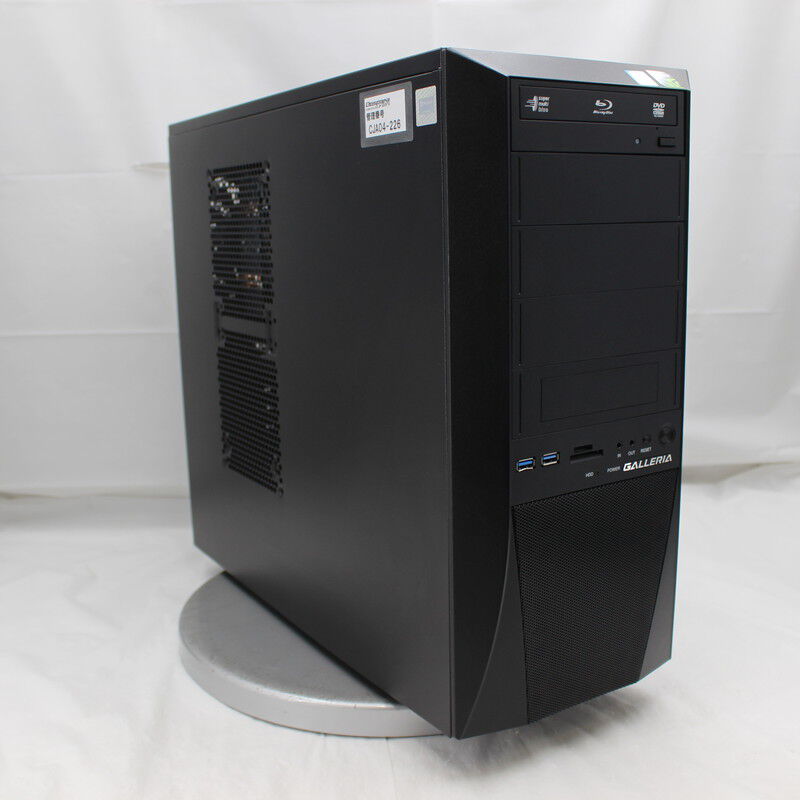 ⭐️Thirdwave/GALLERIA/Core i7-9 GTX1660 中古 THIRDWAVE GALLERIA KT(Intel Core i7 8700/16GB DDR4 (PC4