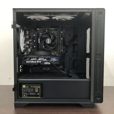 【福山ココローズ店】中古  LEVEL&infin;　ILeDEi-M1A6-R75F-RKSXM(Ryzen 5 7500F/32GB/SSD512GB/RTX5060/W11H) 5090001026 