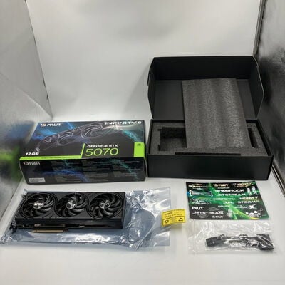 【なんば店】中古  Palit NE75070019K9-GB2050S (RTX5070 12GB Infinity 3) 188943 