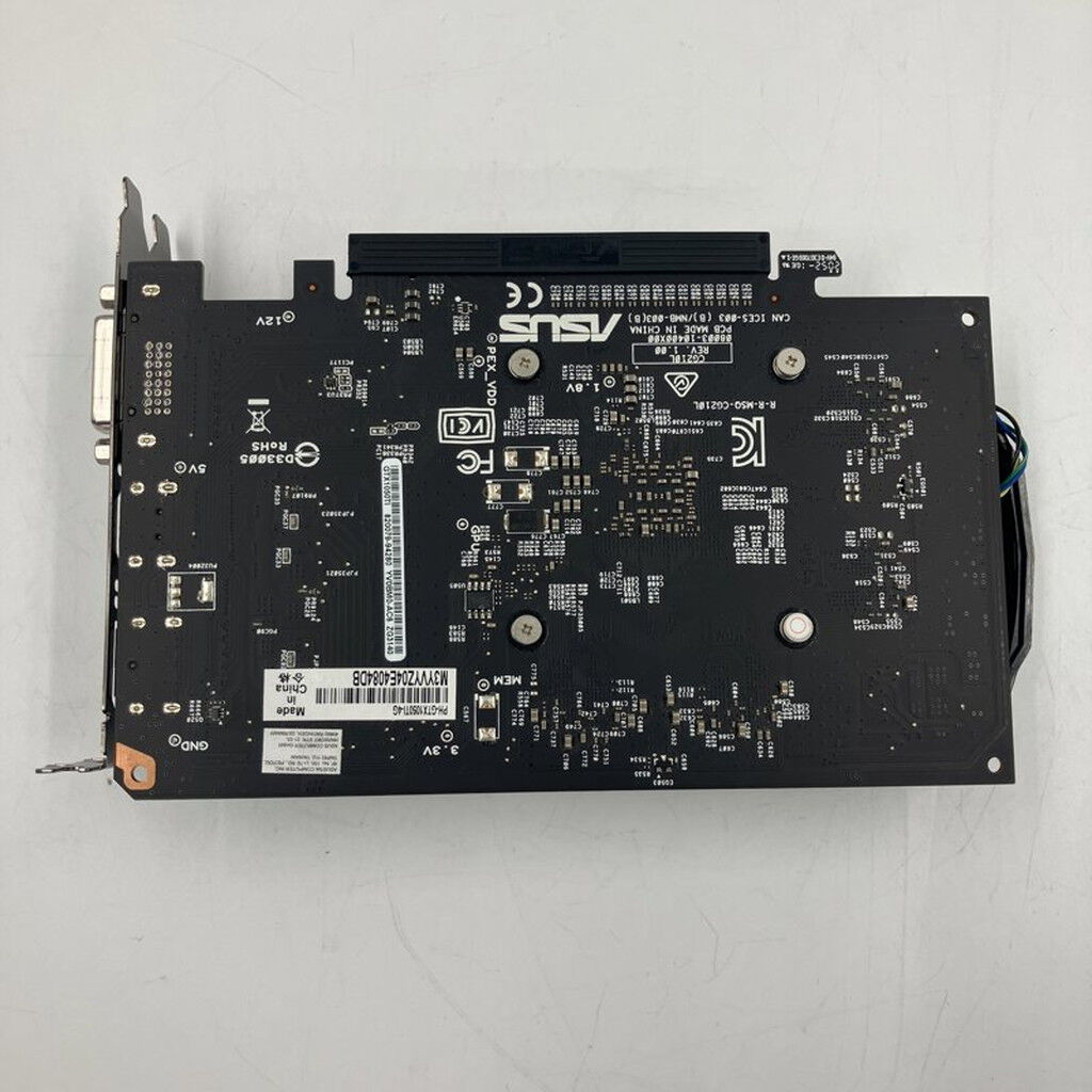 【苫小牧バナナ】ASUS/エイスース PC用 グラフィックボード PH-GTX1050TI-4G 中古 動作確認済み 状態良好♪ 中古 ASUS PH-GTX1050TI-4G(GTX1050Ti 4G GDR5 single) 133559