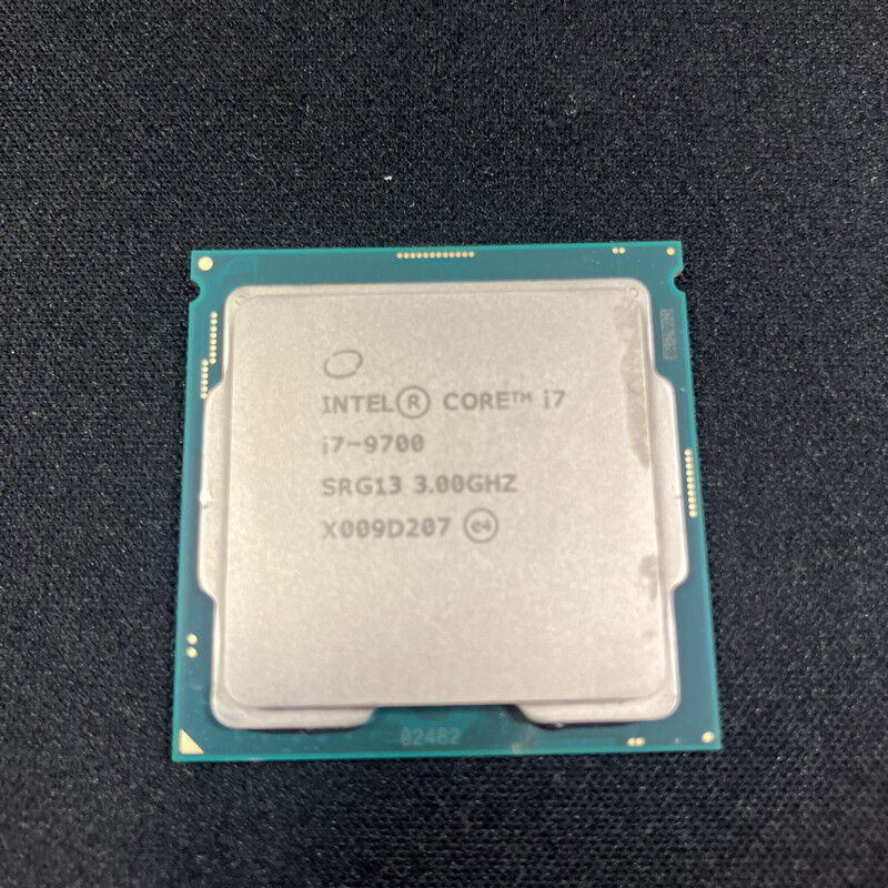 中古 Intel Core i7 9700 (1151/3.00GHz/12M/C8/T8) 140316 （401774