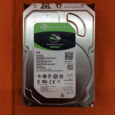 【なんば店】中古  SEAGATE ST6000DM003 (SATA3 6TB 256MB) 3280020916 