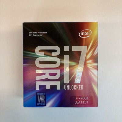【京都店】中古  INTEL Core i7-7700K (1151/4.20GHz/8M/C4/T8) 133190 