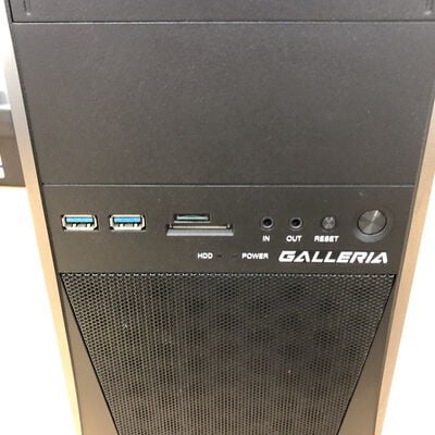 【宮崎恒久店】中古  THIRDWAVE GALLERIA (Intel Core i7 8700 3.20GHz/16GB/SSD1TB/なし/NVIDIA GeForce RTX2080/W11H64 MAR) 1000804269 185121 
