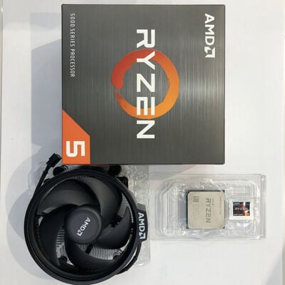 【福山ココローズ店】中古  AMD Ryzen 5 5500 (AM4/3.6GHz/19M/C6/T12/65W) 150184 