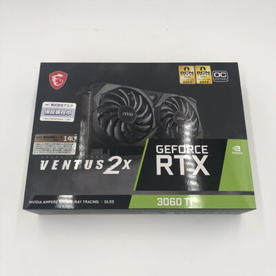 【福井日之出店】中古  MSI GeForce RTX 3060 Ti VENTUS 2X OCV1 (RTX3060Ti 8GB) 175518【8/14価格改定!】 