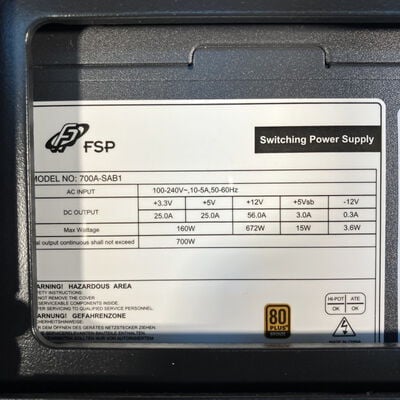 【なんば店】中古  自作PC オリジナルPC (10700/16GB/SSD 1TB/1660 SUPER/OS無) 3280021236 